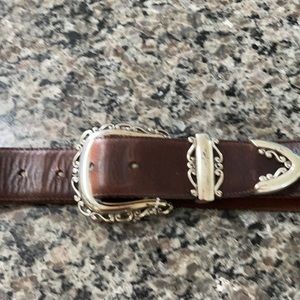Brown vintage Brighton belt